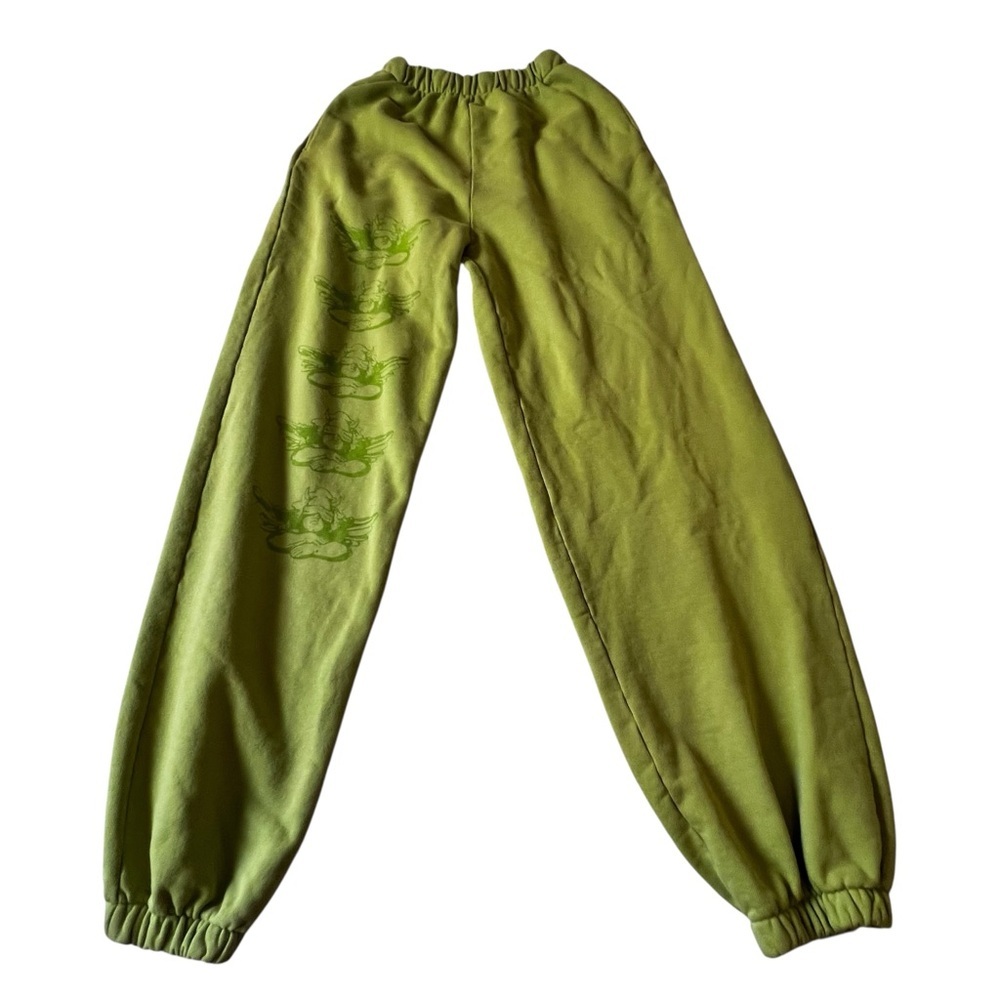Boys Lie Liar Liar Cherub Graphic Sweatpants Joggers Small revolver Designer - Picture 3 of 15